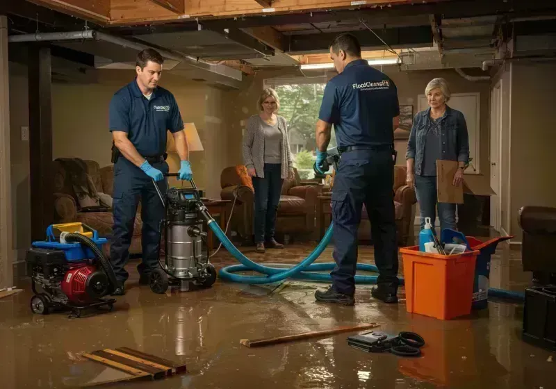 Basement Water Extraction and Removal Techniques process in Perryville, AR